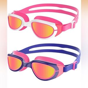 Aegend Polarized Kids Swim Goggles 2 Pack Swimming Goggles Unisex BRAND NEW